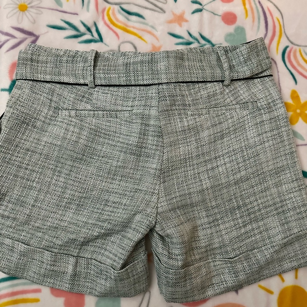 BCBGeneration High Waist Gray Tweed‎ Shorts - Picture 4 of 7